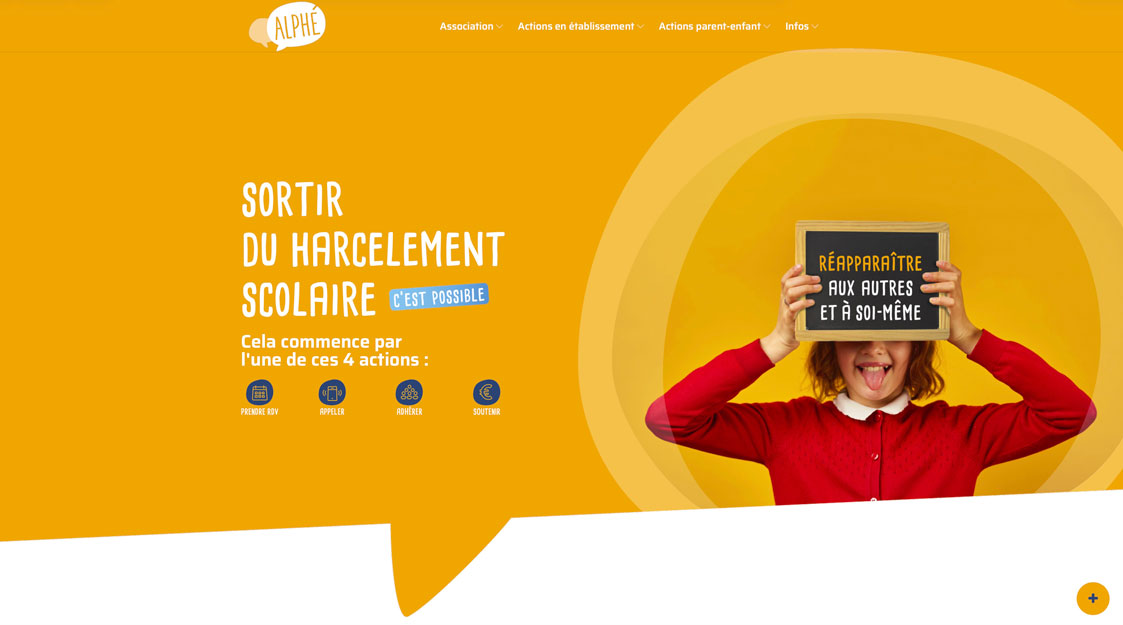 Site vitrine Alphé